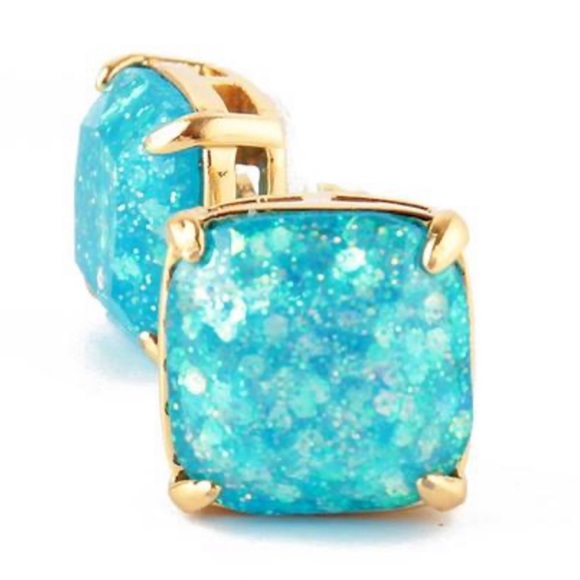 KATE SPADE • Glitter & Glee Squared Away Earrings - Picture 2 of 7